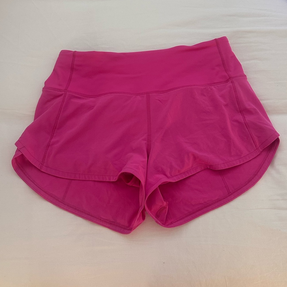 Lululemon Sonic Pink High Rise Speed Ups
